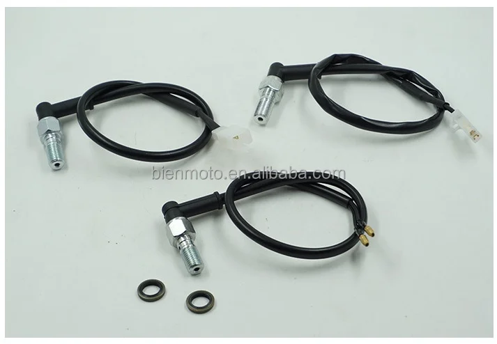 M10 Motorcycle Hydraulic Brake Pressure Rear Light Switch Hollow Bolt Motocicleta Accessories Hydraulic Brake Switch