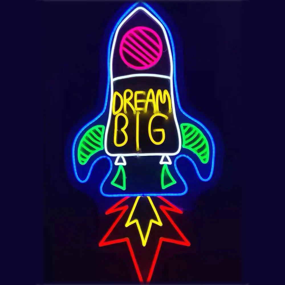 Luminous Battery Driven LED Desktop Neon Custom LED Neon