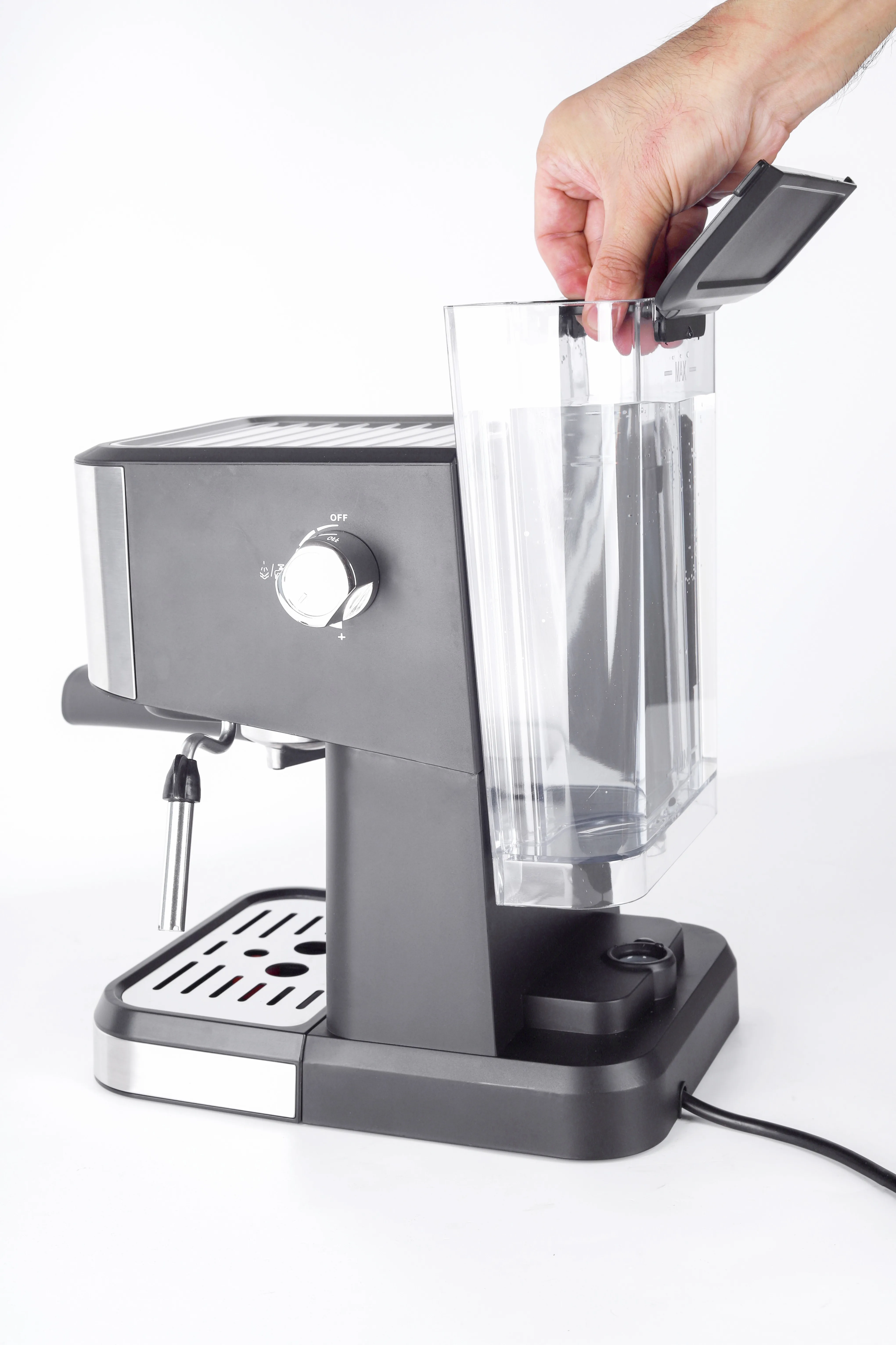 Home use 15 Bar Italian Semi-automatic Coffee Machine Smart Pour Over Espresso Coffee maker