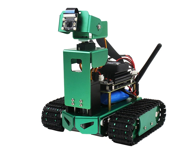 Yahboom Jetbot standard version programmable ros robot with HD camera compatible with Jetson Nano board 4GB