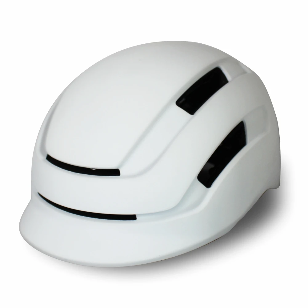 New Fashion style Wholesale Customized PC+EPS Safety Adult Size Safety Cycling Helmet With USB charging LED light