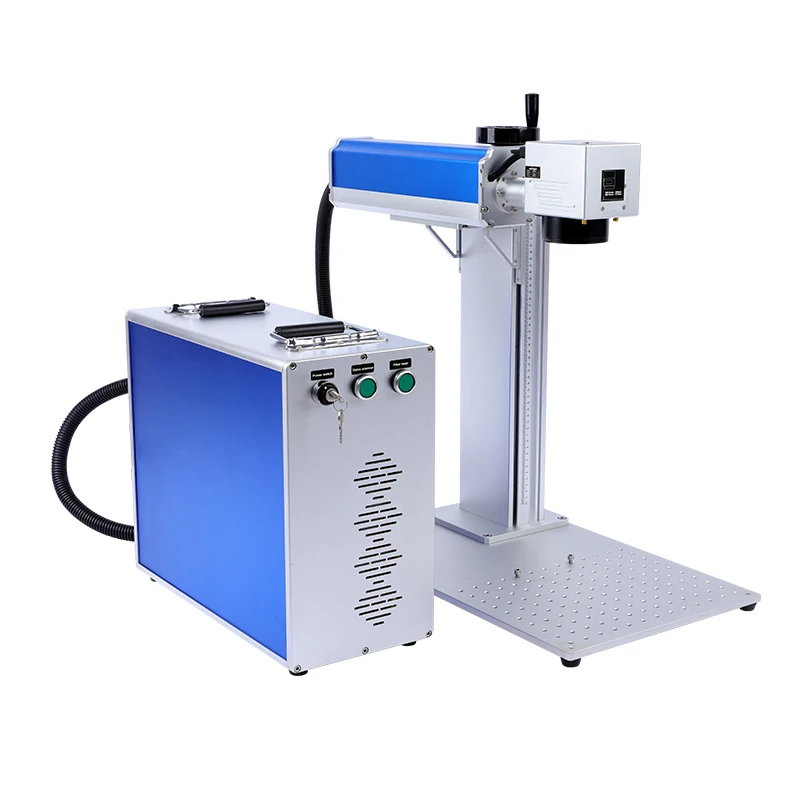 30w 50w 100w 3d Portable Desktop Fiber Laser Marking Machine for Jewelry Gold Engraving Machine