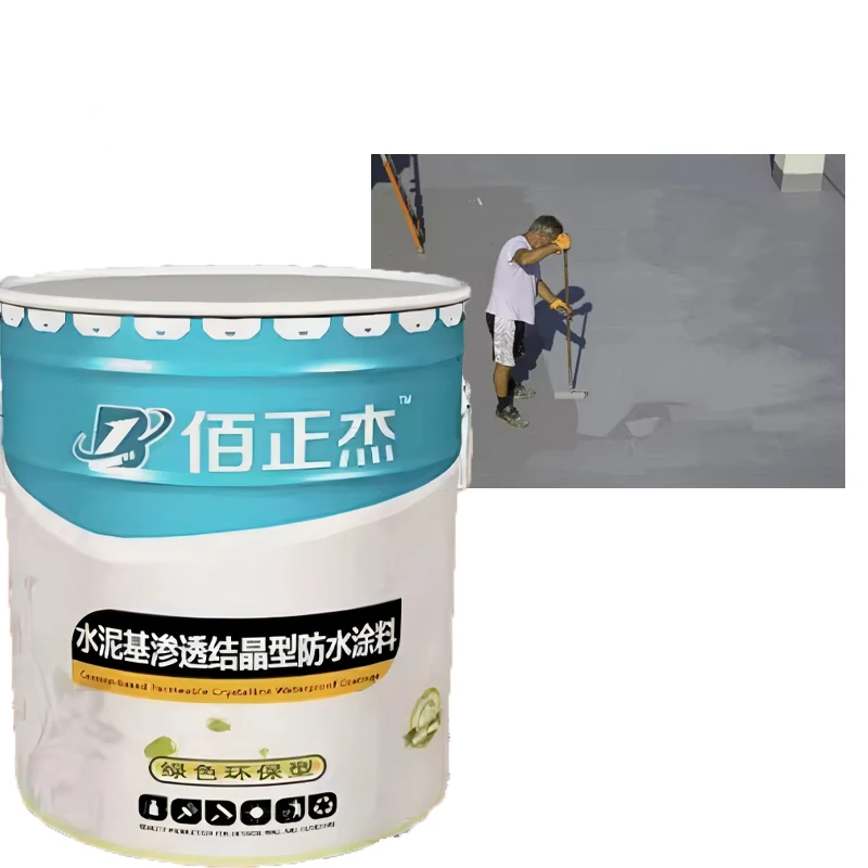 Permanent Active Cement Coatings Roof Waterproofing Paint Waterproof Material