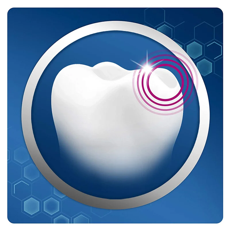 OEM brand name  oral care teeth whitening 3-color triple accin crema dental non fluoride toothpaste