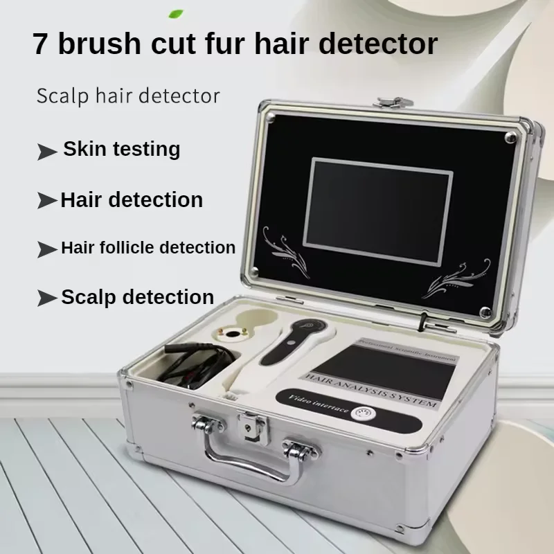 Digital Microscope Magnifier Skin Hair Blackhead Follicle Scalp Detector high definition skin and hair analyzer