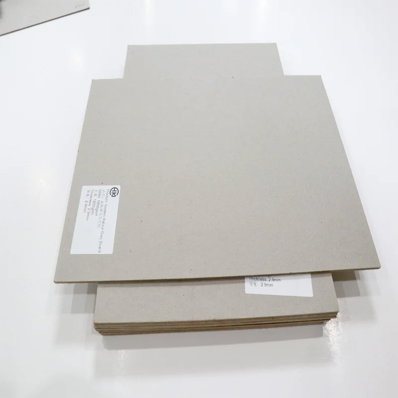 Dongguan Профессиональный завод 2,5 мм серый картон картона листов