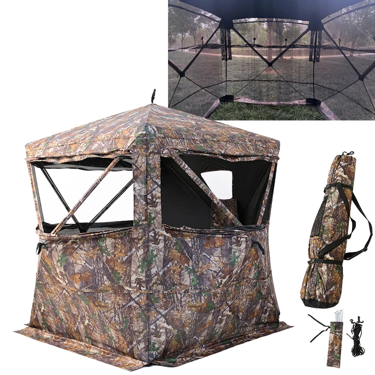 270 degree see through foldable Waterproof outdoor other hunting equipment products accessories Camouflage  Blind Tent