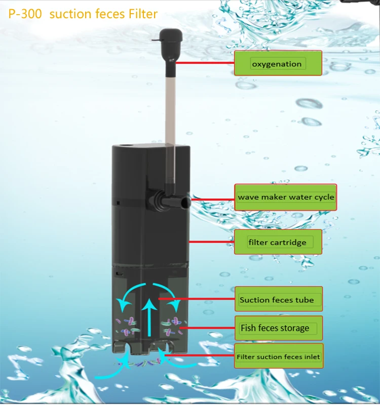 Wholesale Aquarium Accessories Function Super Mute Mini Aquarium Filter Oxygen Air Pump For Fish