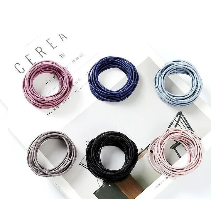 
10/30 pcs/lot Hair Accessories rubber bands for women Scrunchy Elastic Hair Bands Girls cheap elastic hair band 