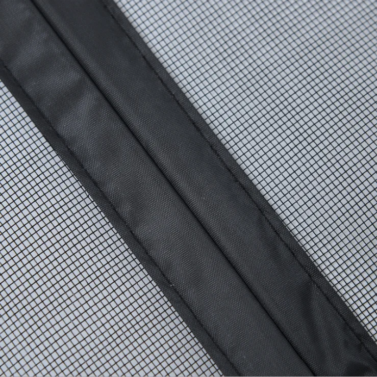 Fiberglass flame retardant mosquito-repellent door curtain summer curtain screen mesh magnetic sand door