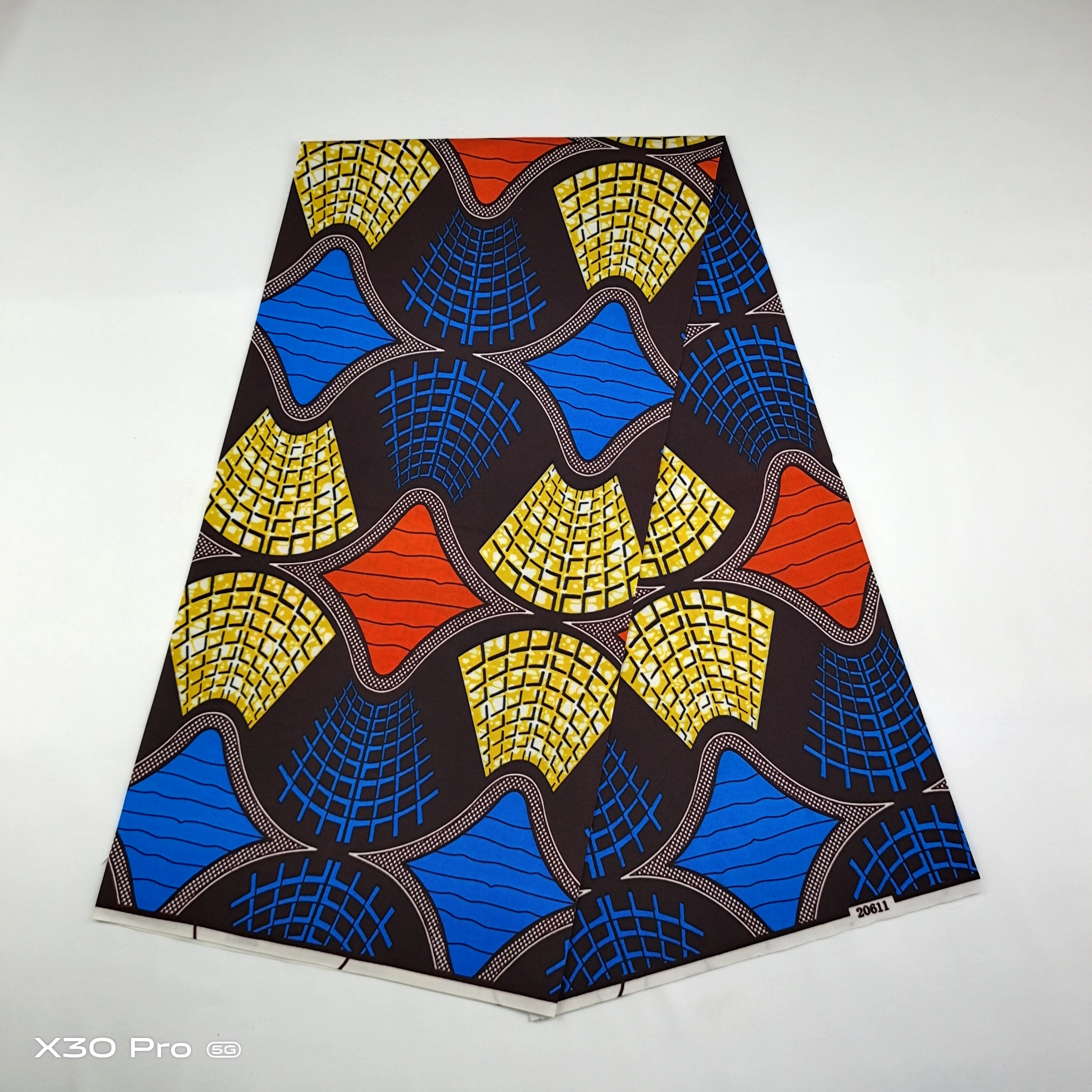 2023 african african Hot Sale 100% polyester African wax print fabric