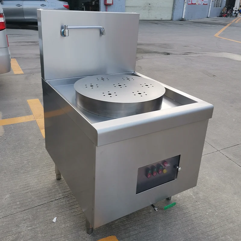 Commercial Dim Sum Steamer Stainless Steel  Gas Steamer Gas Single Burner Steamer Chinese Cooking Stove For Restaurant