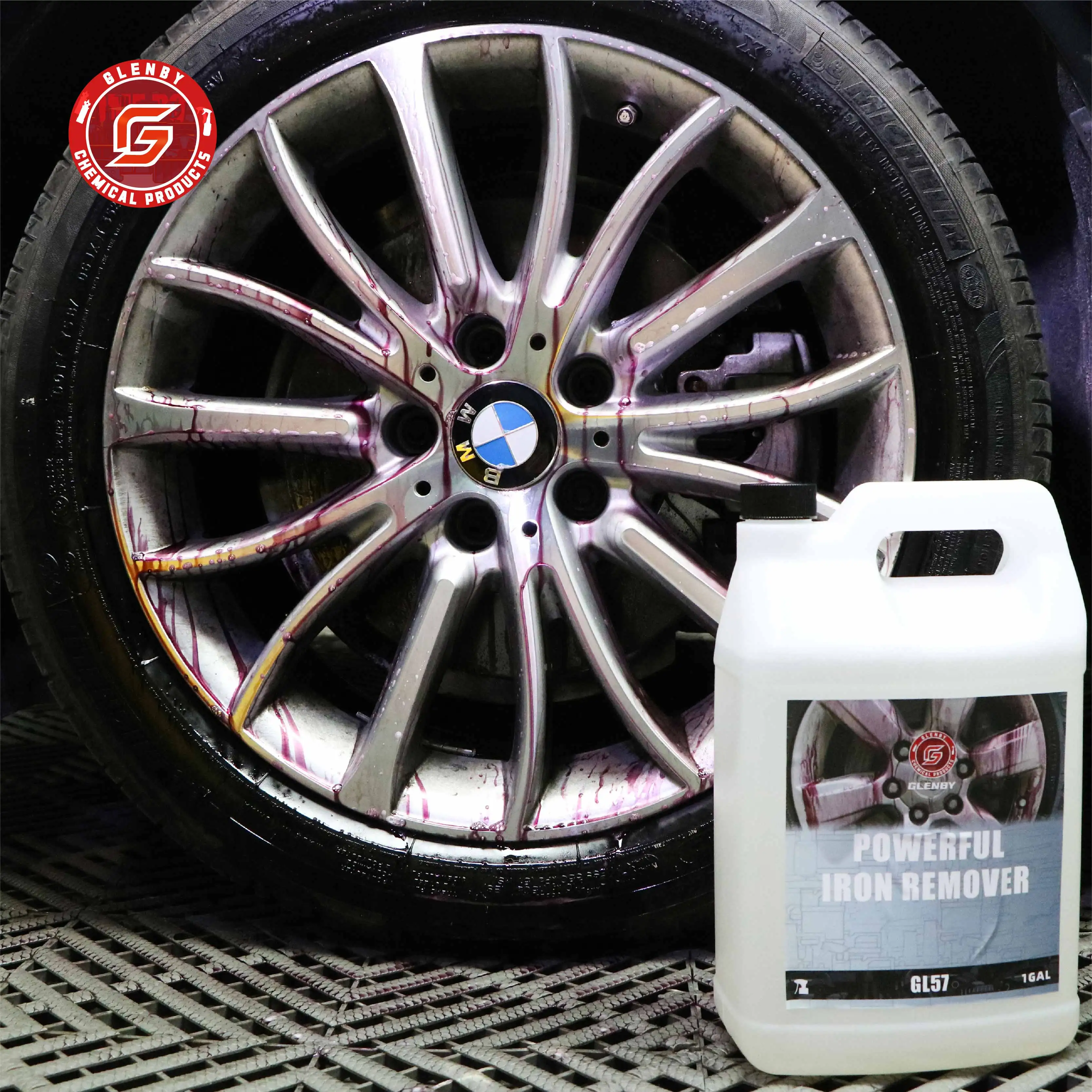 Hot Sales Powerful Iron Remover High-Efficient Car Care Products for Wheel Cleaning and Paint Remover Iron Powder Agent
