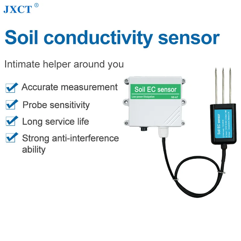 IOT Network Digital capacitive soil fertility ec conductivity sensor use of Agriculture RS485 FDR