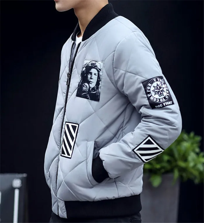 Wholesale Sportswear Baseball Jackets Windproof Coat Wholesale Teen Boy Customized Blank Flight Bomber Jacket