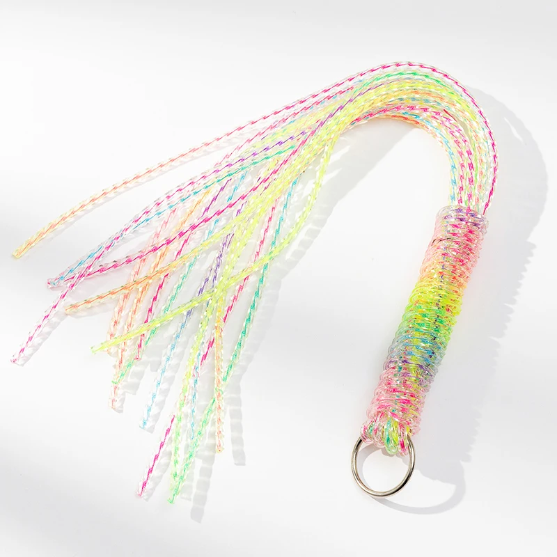 Sexy flirtatious colored slave fetish Handle whip Sturdy durable spanking whip BDSM bondage sex toy