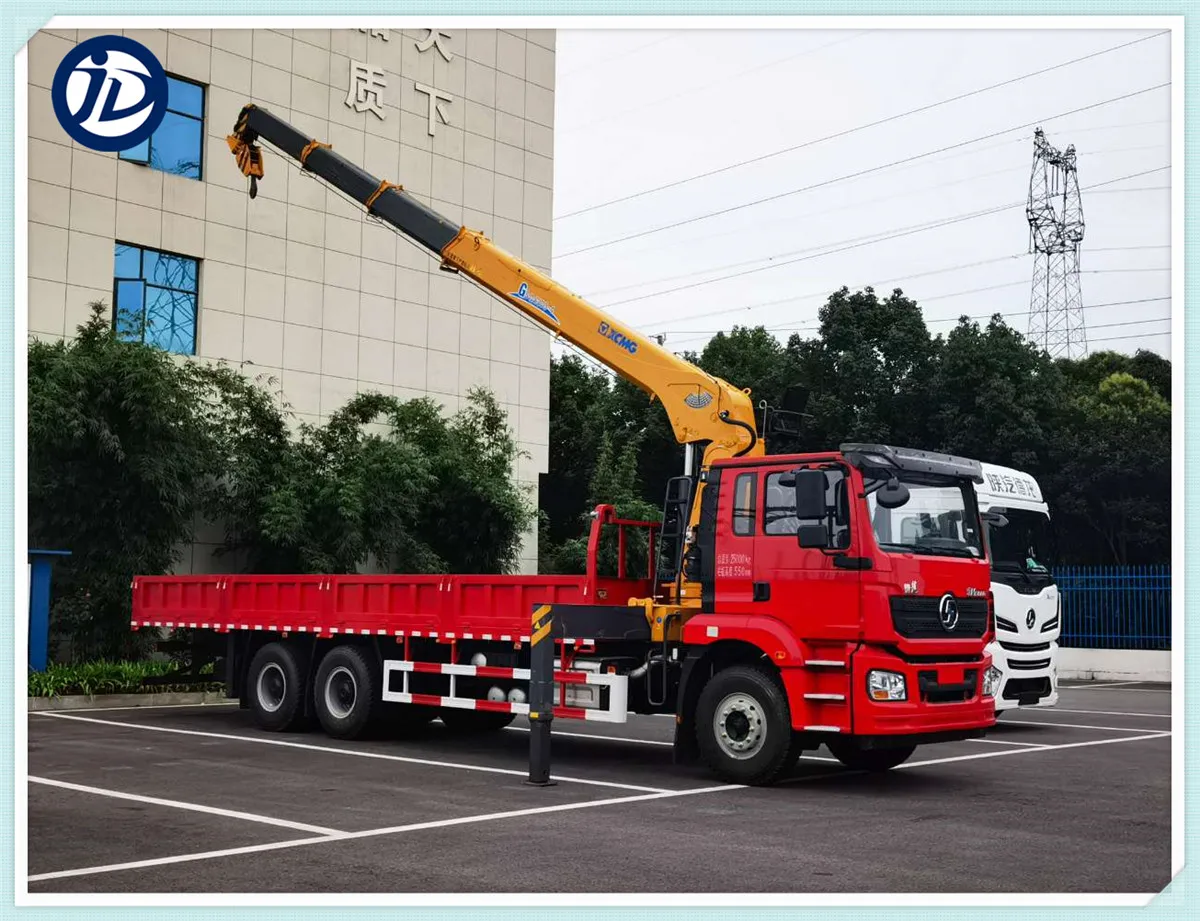 Shacman M3000. 6*4 straight Boom Crane Hydraulic Mobile Truck 10 Ton Manipulator Crane Truck with Lifting Arm