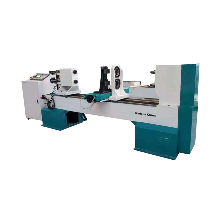 1615 cnc wood lathe for turning wood machine parts with spindle for woodworking