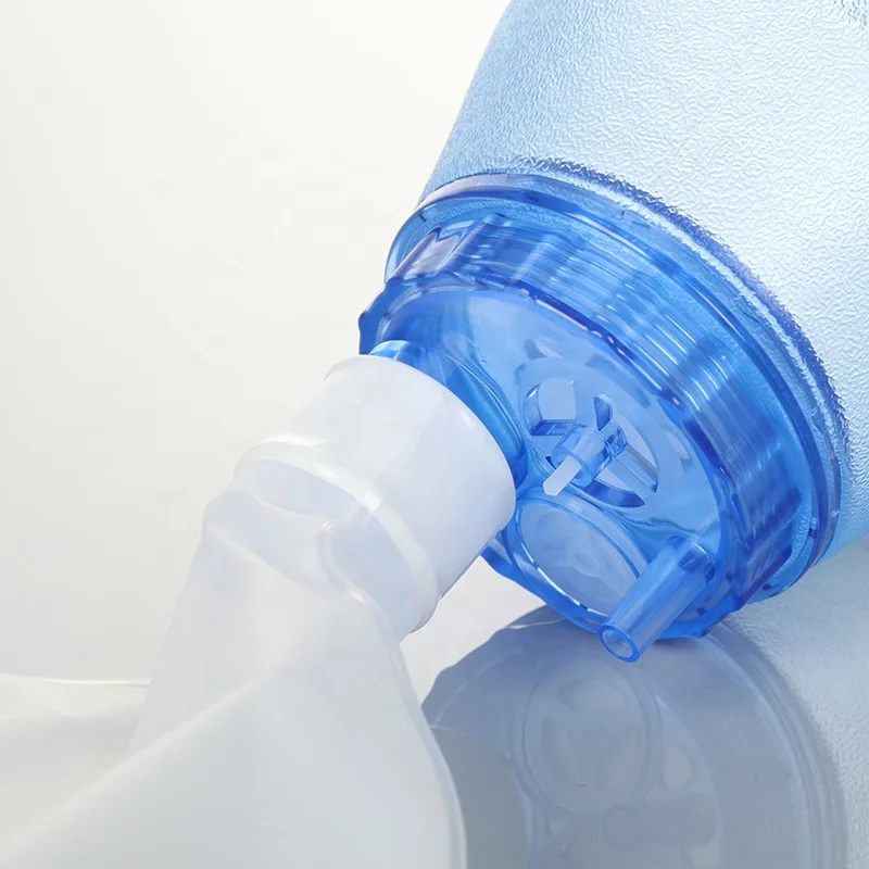 Canack brand Medical disposable portable pvc manual ambu bag resuscitator for adult infant use pediatirc