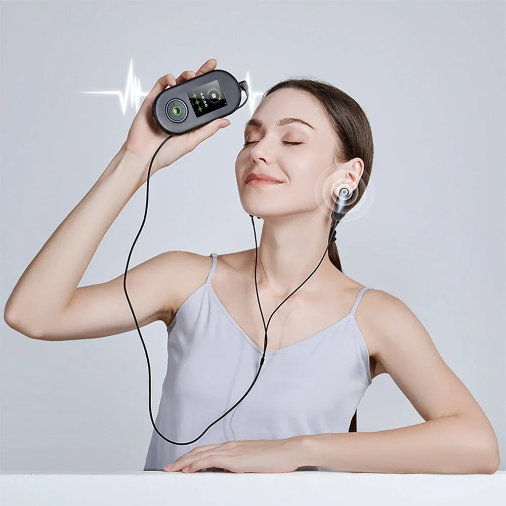 Ear-Clamp Style Intelligent EMS Pulse Sleep Aid Device Stress Relief And Sleep Quality Improvement For Home Use