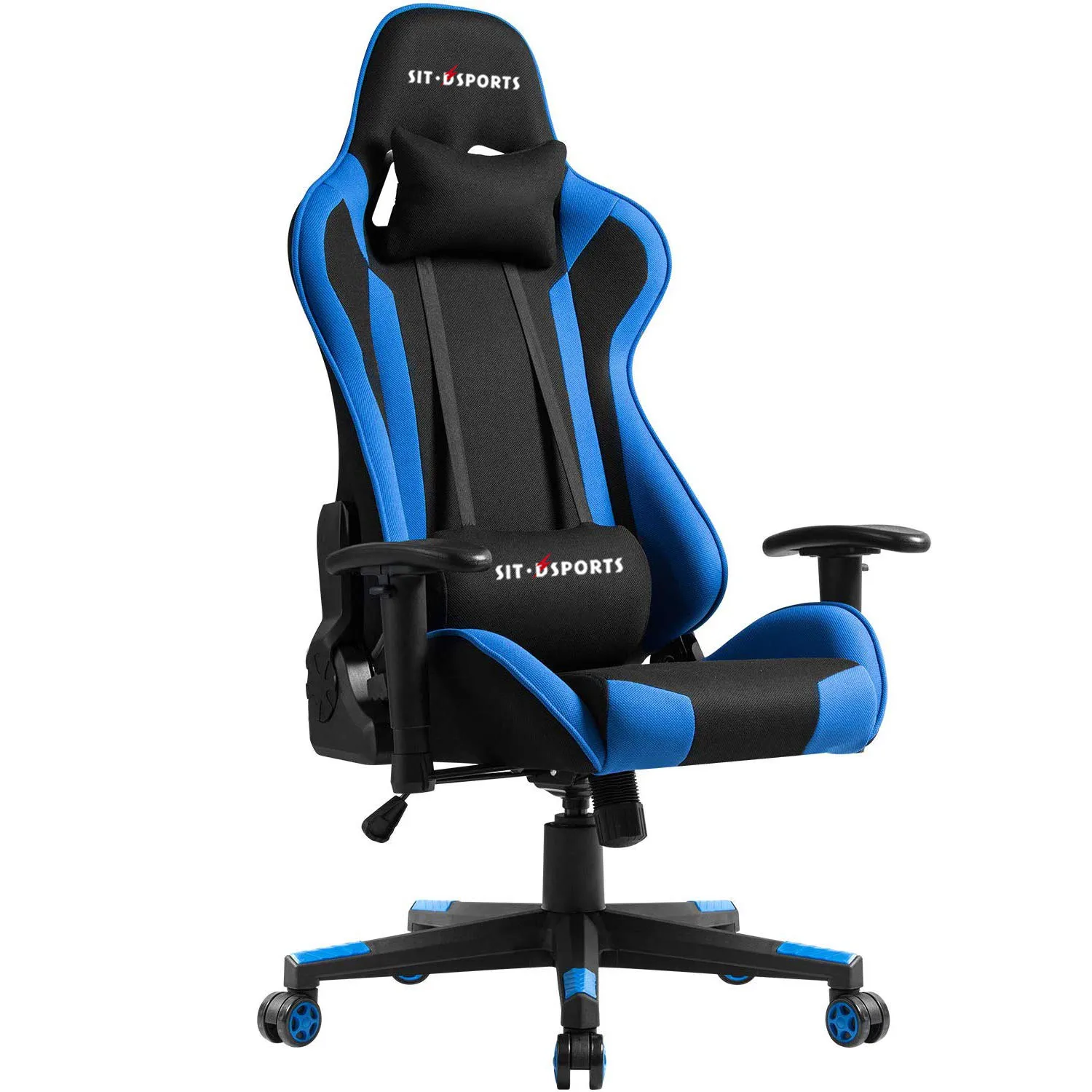 
Free Sample 2021 Factory Original Design Executive High Back Massage Speaker LED Computer Custom RGB Office Fabric Gaming Chair 