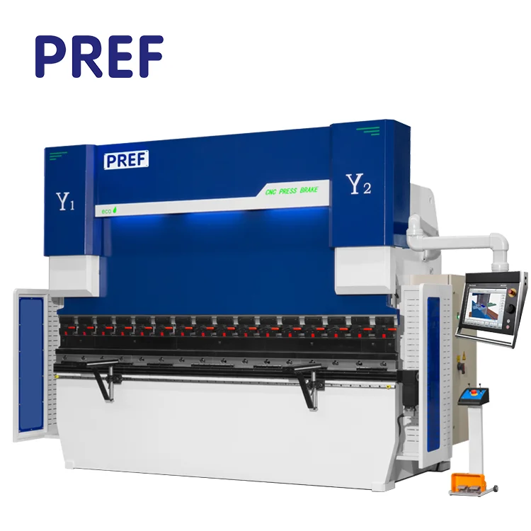 CNC Press Brake 110T 135T Sheet Metal Bending Machine with 6+1 Axis
