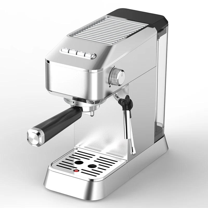 2024 Weight Measuring Scale Function ULKA Pump 15bar 20 bar Large Programmable Coffee Maker Espresso Machine With Grinder