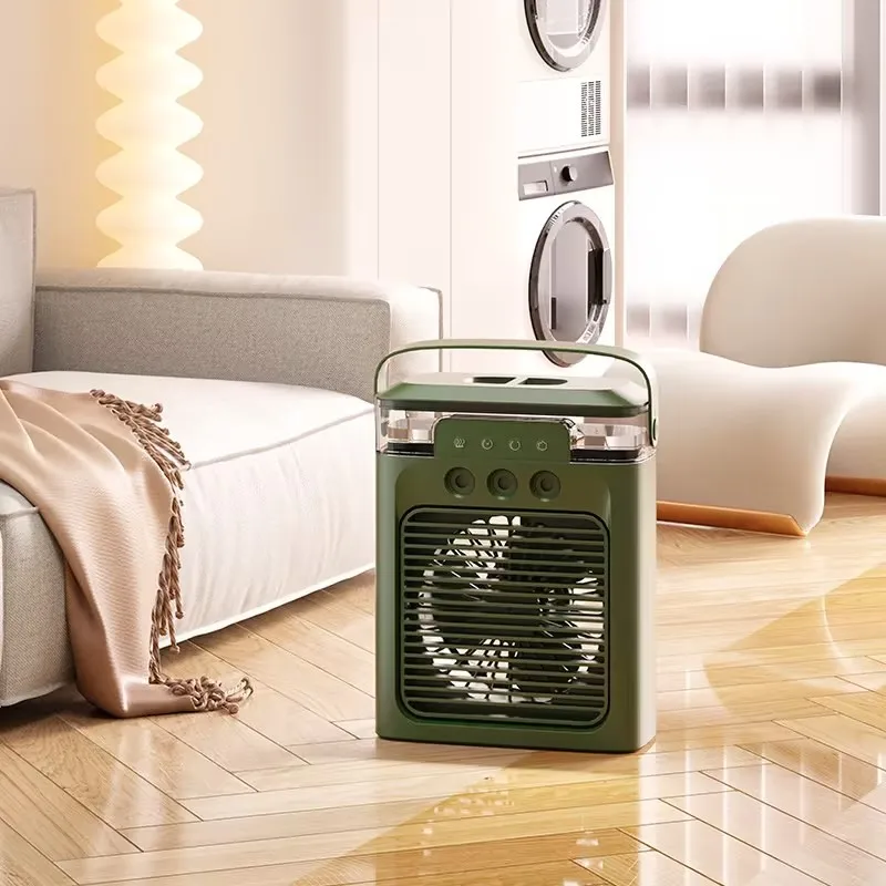 Portable Air Conditioner Cooling Fan Evaporative Mini Air Conditioner Mini Ventilador 3 Speed Cool Mist Personal Air Cooler