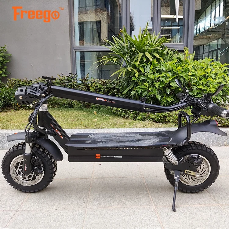 Patinete Electrico Folding 2000W Fast Dual Motor Suspension Fork ES-11D 60 Kmh Big Electric Scooter For Adults