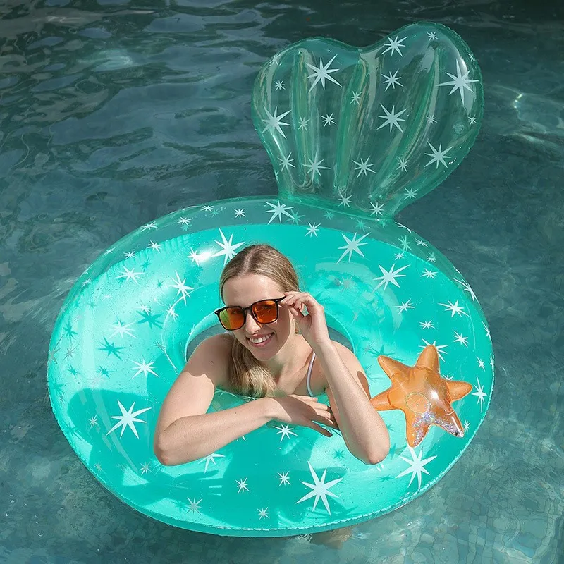 Wholesale Swimming Ring Custom Inflatable Swim Circle Float Tube Water Toy Beach Party Accessories Circulo de natacion