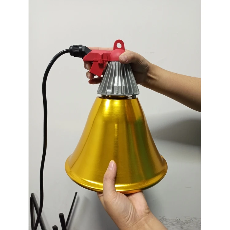 Настраиваемая инфракрасная теплоизоляционная лампа для подогрева птицефабрики абажур разведения