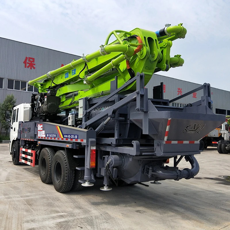 BEST SALE! Putzmeister Howo truck mounted concrete pump boom