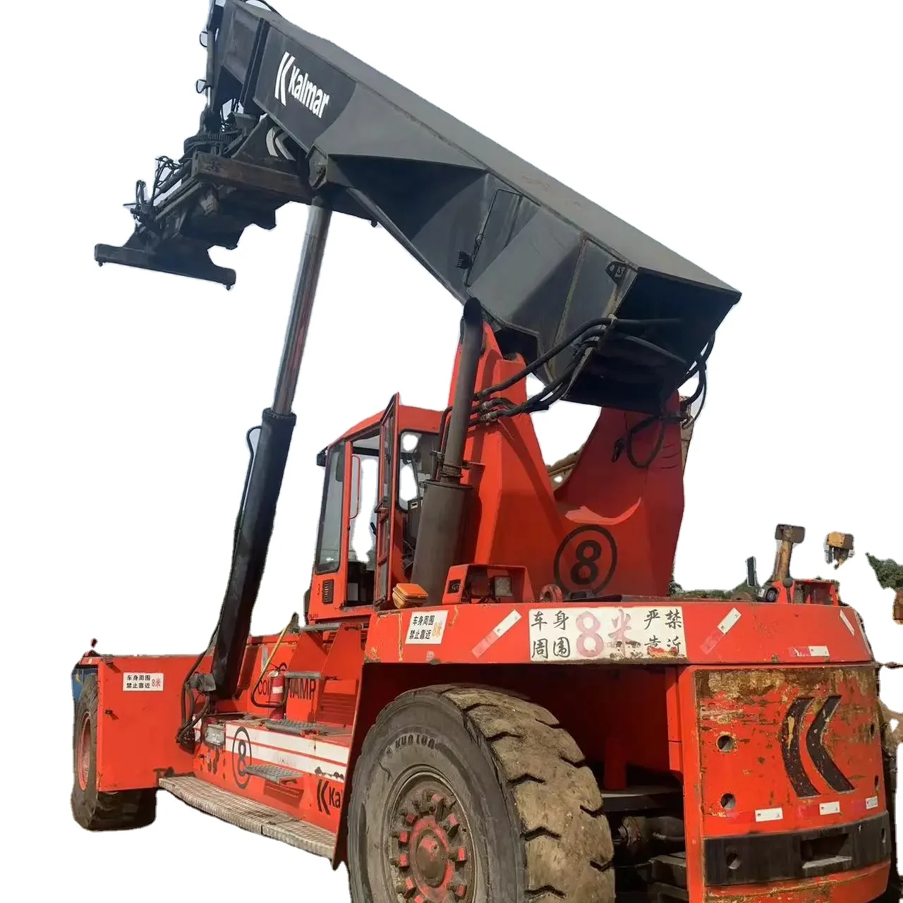 Used reach stacker Kalmar forklift DRT450 Container handler 45 tons, Kalmar toplift