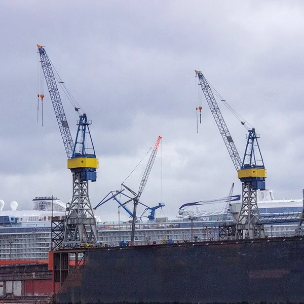 40 ton port mobile harbour pedestal gantry crane portal