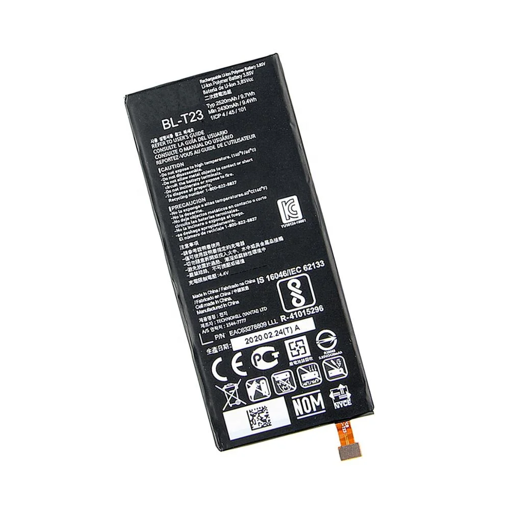 2430mAh BL-T23 BLT23 BL T23 Rechargeable li-ion polymer Battery For LG X Cam X-Cam X Cam K580 K580Y F690 K580DS Batteries