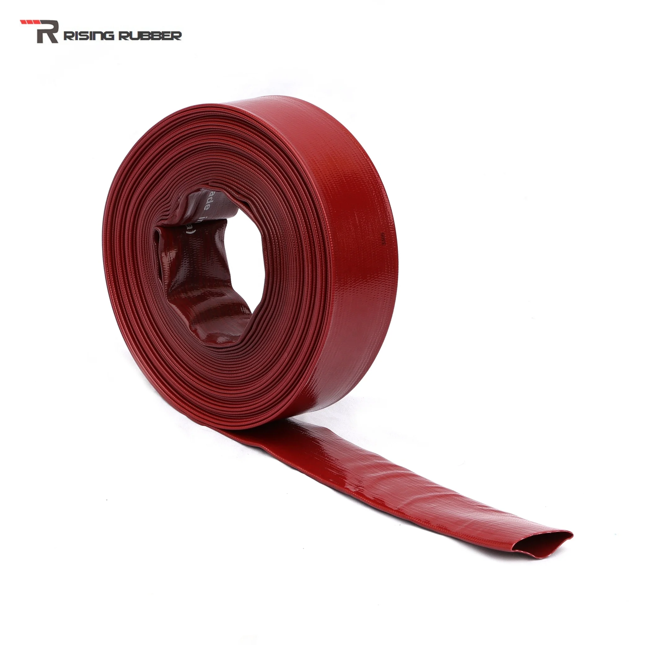 3-Inch PVC Layflat Discharge Pipe Water Pump Hose Plastic Lay Flat Tubes