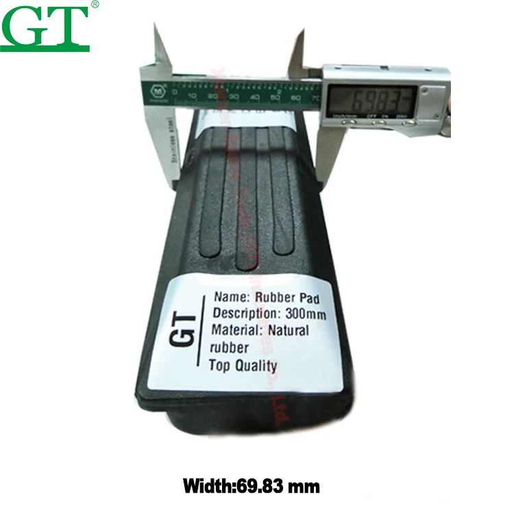 Резиновая гусеничная Накладка для экскаватора PC100 PC200 резиновая