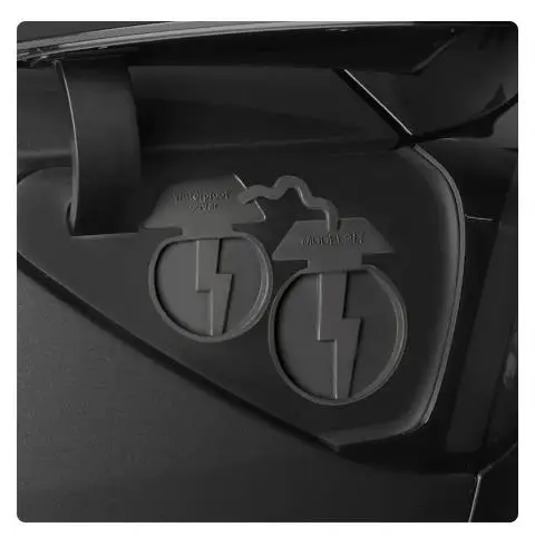 Силиконовый автомобильный зарядный порт водонепроницаемый чехол для зарядного устройства защита от пыли для Tesla модель 3 2017 - 2023 модель Y