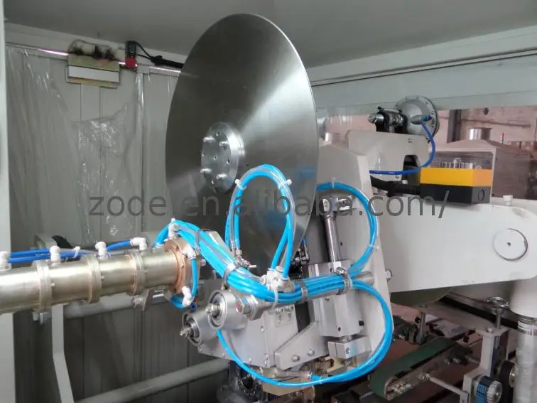 Automatic Soft kitchen towel toilet roll paper cutting machine two channel log saw cutter