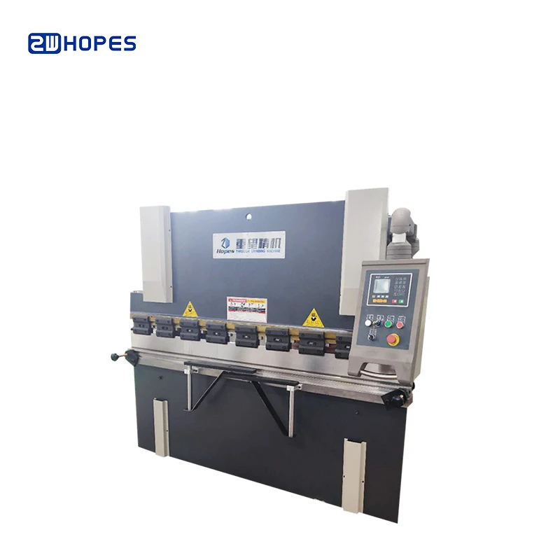 Sheet metal bending machine 4+1 axis 80T2500mm cnc hydraulic press brake with Delem DA52S controller