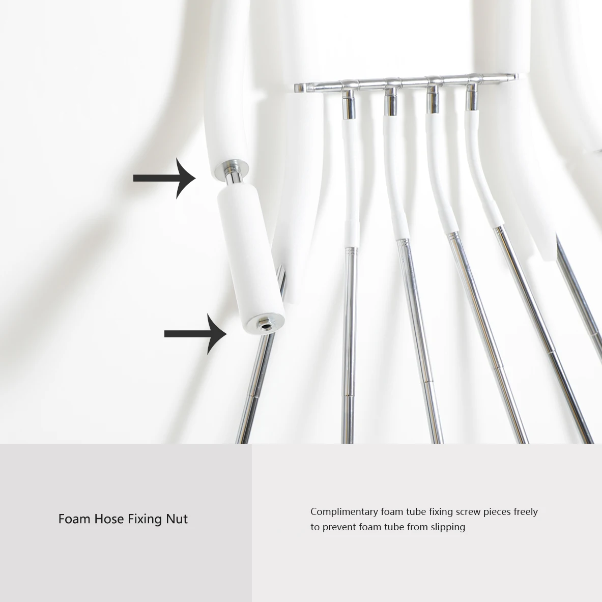 BST Metal Wooden Body Shape Clothing Display Hangers with Adjustable Fashionable Dress Form