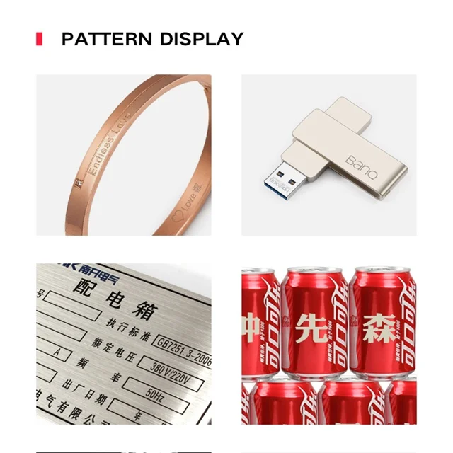 fiber laser marking machine / metal engraving cnc laser