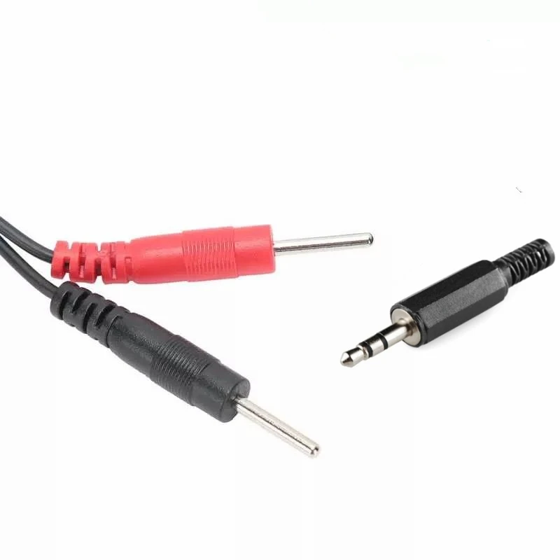 2.0 pin tens electrode lead wires for Electrotherapy Device ECG Cable