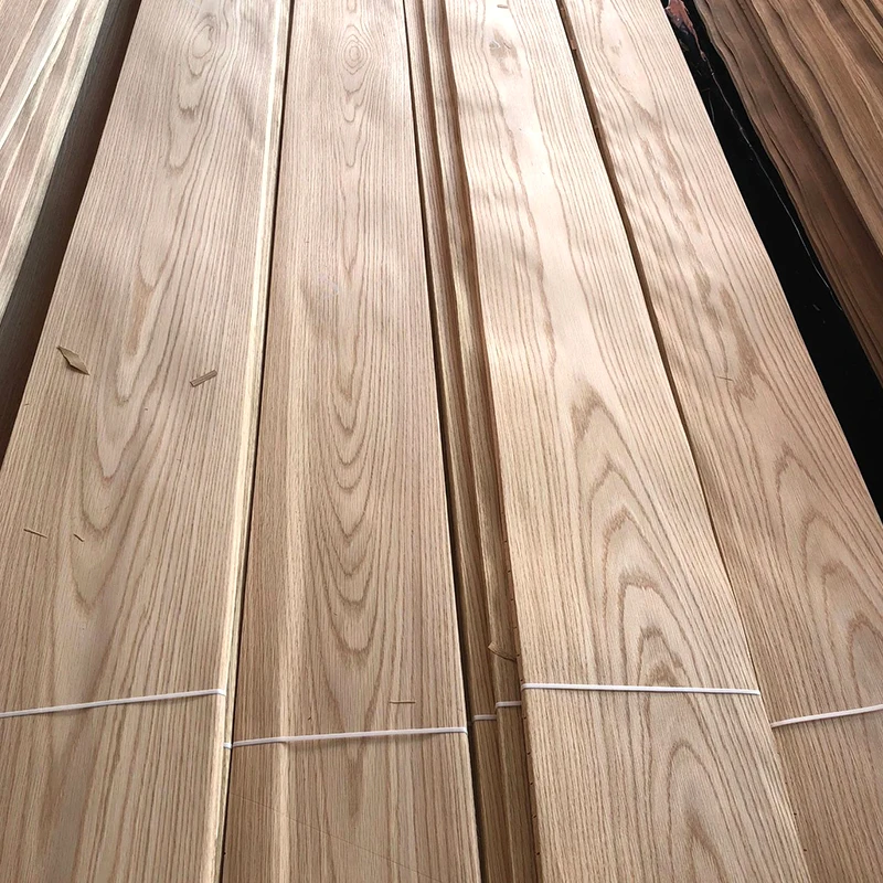 Good Quality Natural wood veneer Sliced 0.45mm 0.5mm White Oak Veneer