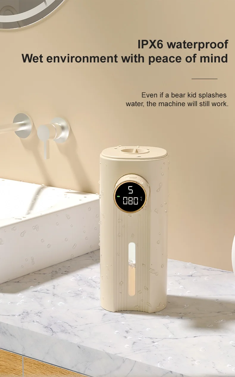 Best Selling Product 2024 Electric Commercial Automatic Soap Dispenser Portable Hand Washing Machine Kitchen Sink Soap Dispenser