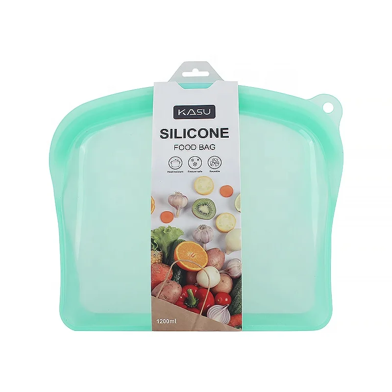 hot wash store zipper quality platinum bpa free wholesale food grade personalized silicone food storage bag