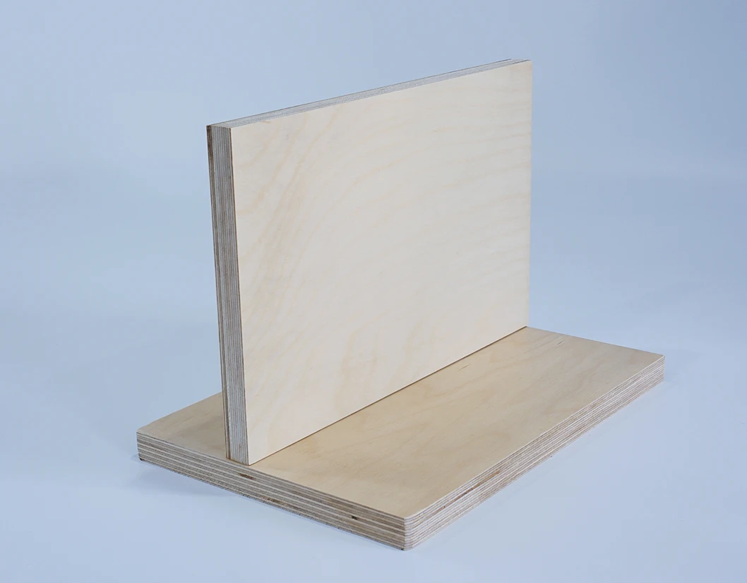 Smooth Touch Baltic Birch Plywood Sheet 18mm Melamine Clearply Film Faced for Modern Furniture Use