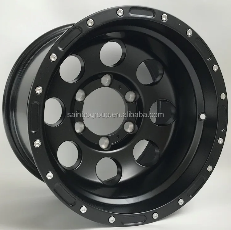 F99087 15x8 15x10 16x8 16x10 17x9  5x114.3 5x127 5x150 5x139.7 6x139.7 aluminium wheels car alloy wheels suv 4x4 off road wheels