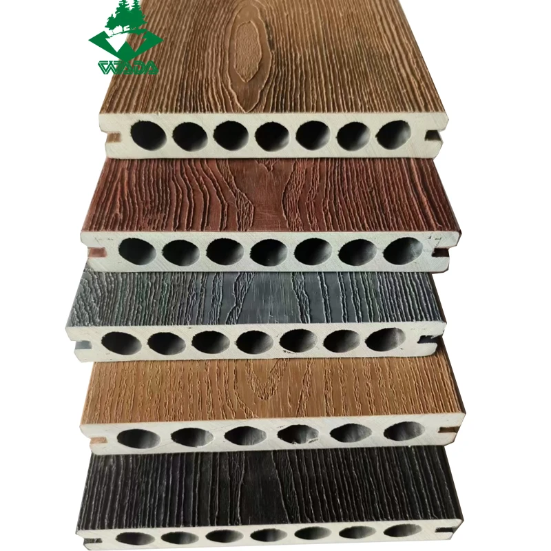 WPC composite outdoor decking/terrace flooring/solid hard wood board