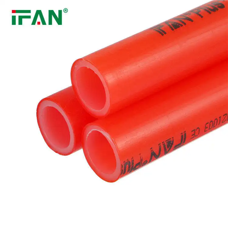 IFAN Factory Price Floor Heating System 16-32mm Red Color Plastic PEX PERT Pipe For Hot Water